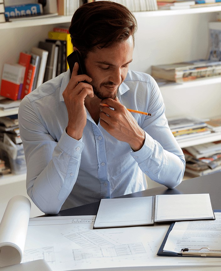 UPC Identity Theft Man on Phone UPC Identity Theft Man on Phone