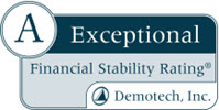 Demotech A - Exceptional Financial Stability Rating, Demotech